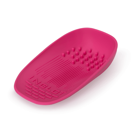 MAKEUP BRUSH CLEANSING PALETTE PINK