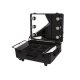 MAKEUP SUITCASE WITH WHEELS BLACK KC-58ML