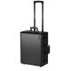 MAKEUP SUITCASE WITH WHEELS BLACK KC-58ML