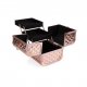 MAKEUP CASE DIAMOND MINI ROSE GOLD (MB152M BIG DIAMOND K107 9)