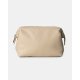 MINIMALIST MAKEUP BAG ALMOND