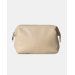 MINIMALIST MAKEUP BAG ALMOND