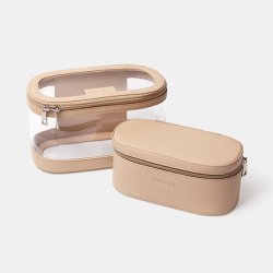 Image COSMETIC BAG SET BEIGE